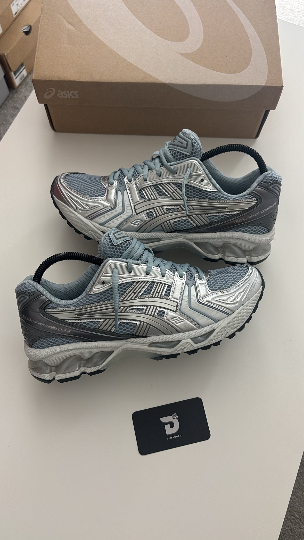 ASICS KAYANO-14 DOLPHIN GREY