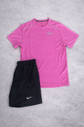 NIKE MILLER SHORT SET "PINK"