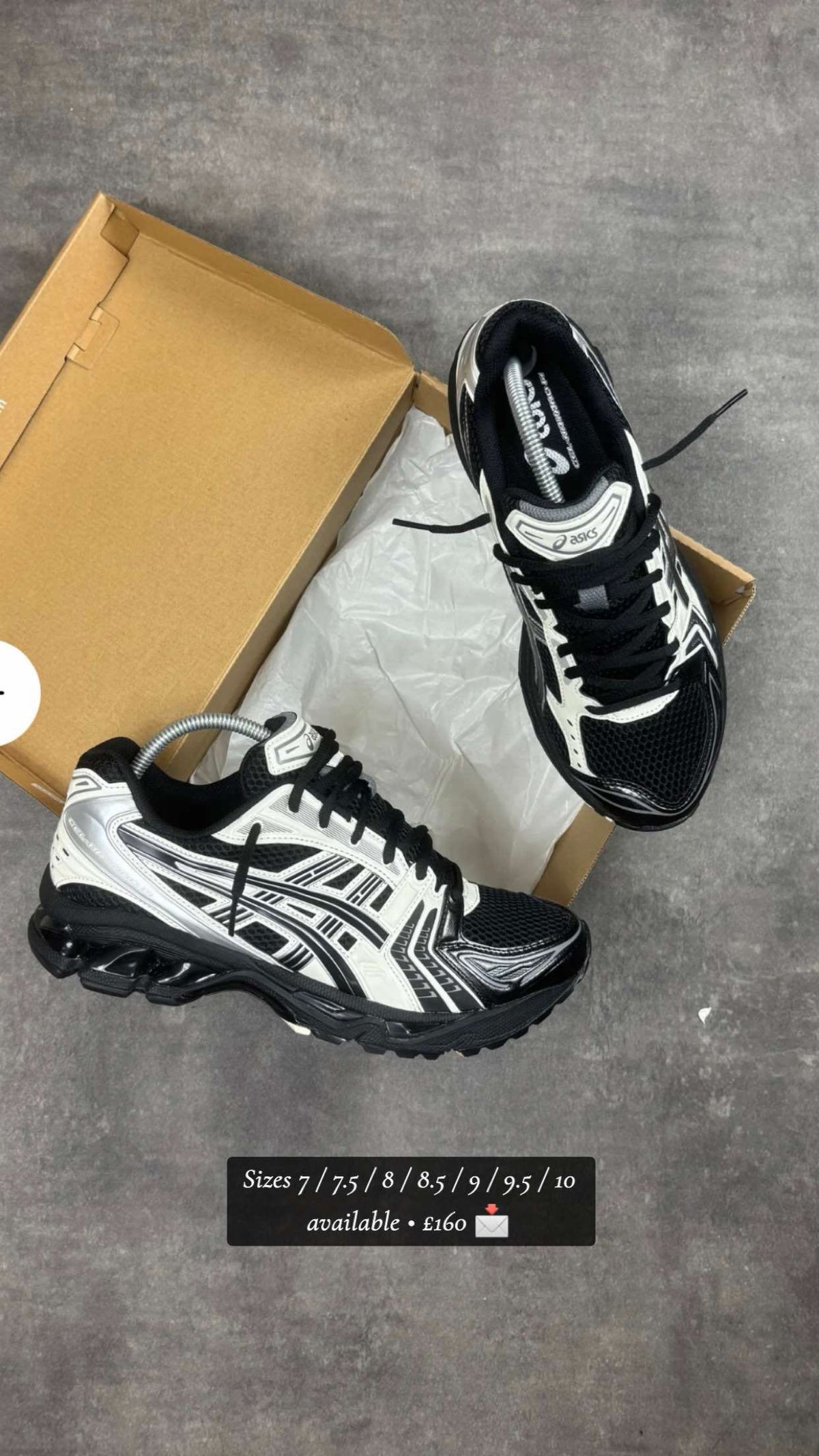 ASICS Kayano 14 Black Pure Silver