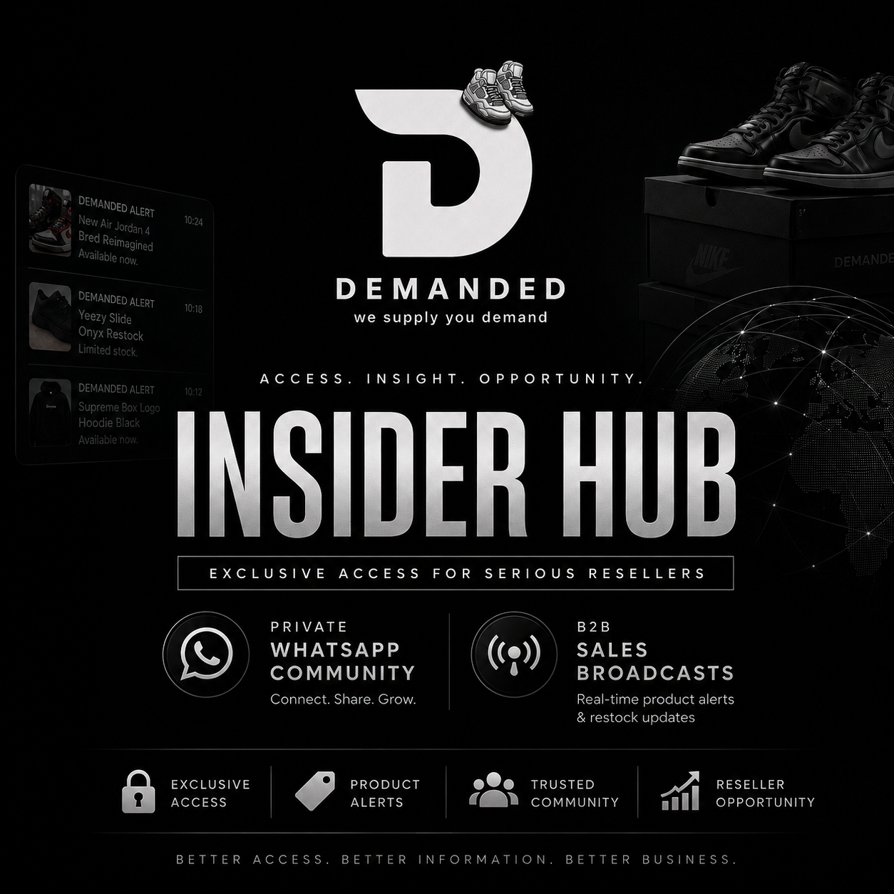 DEMANDED INSIDER HUB